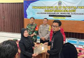 Pengukuhan Ketua RT, RW dan Pengurus Karang Taruna Ekakapti