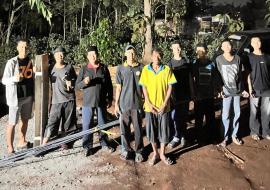  Bedah Rumah BUMKal Dibantu Pemuda Karang Taruna